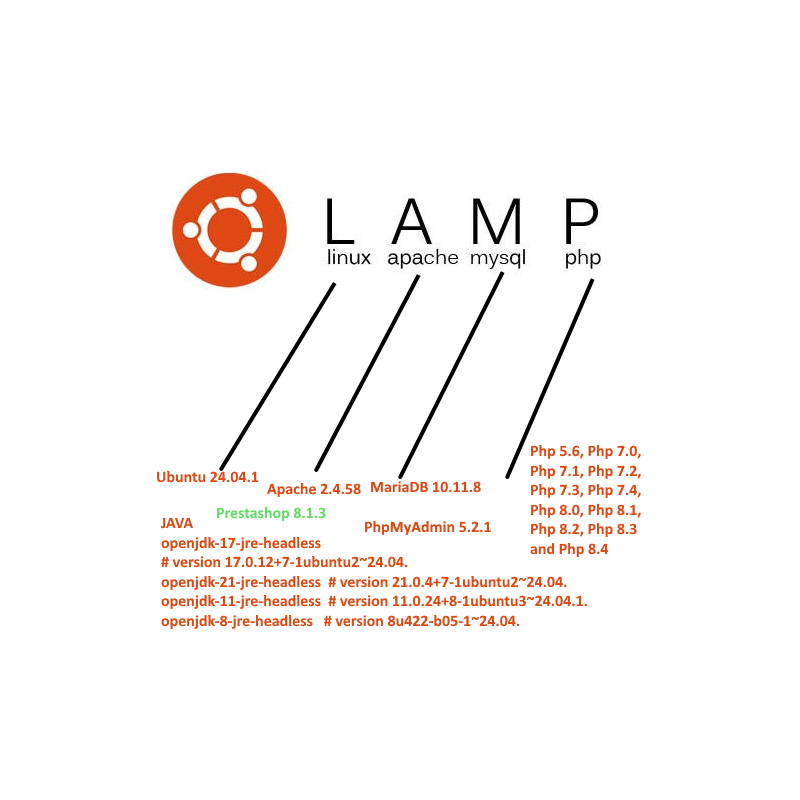 Ubuntu 24.04.1 LAMP server