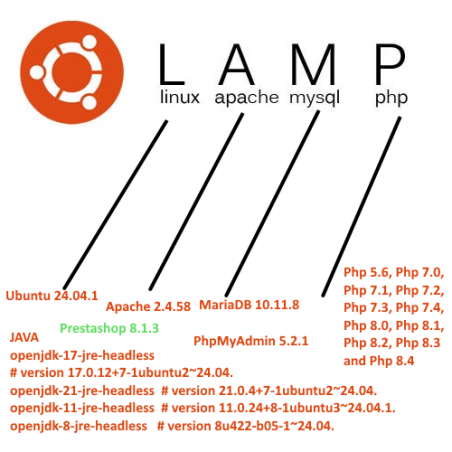 Ubuntu 24.04.1 LAMP server